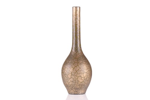 Lot 49 - An Elton ware art pottery bottle vase with an...