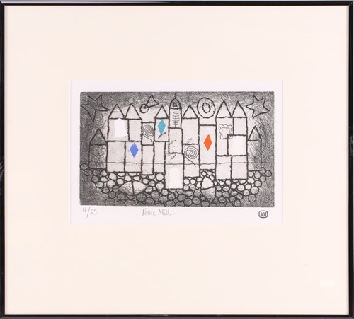Lot 107 - Julian Trevelyan (1910-1988), ‘Pebble Mill’,...