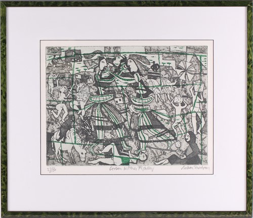 Lot 195 - Julian Trevelyan (1910-1988), ‘Cretan Witches...