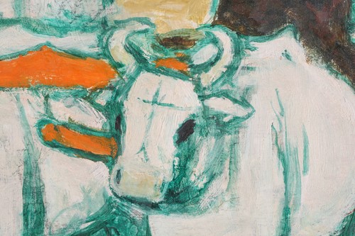 Lot 32 - Julian Trevelyan (1910-1988), 'Two Oxen and...