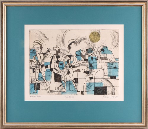 Lot 99 - Julian Trevelyan (1910-1988), ‘Les Baux’,...