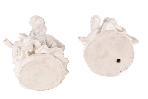 Lot 331 - An 18th-century Derby "Blanc de Chine figure...