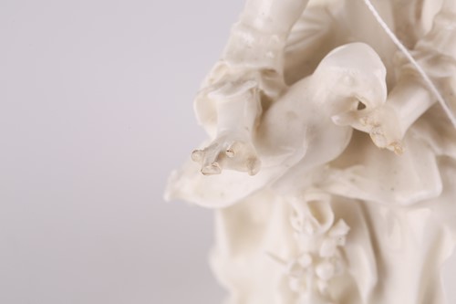 Lot 331 - An 18th-century Derby "Blanc de Chine figure...