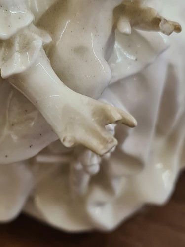 Lot 331 - An 18th-century Derby "Blanc de Chine figure...