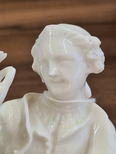 Lot 331 - An 18th-century Derby "Blanc de Chine figure...