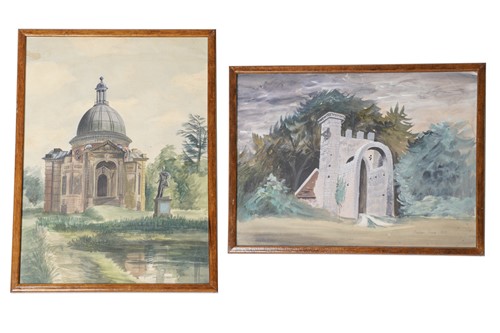 Lot 10 - Barbara Mildred Jones (1912-1978), a pair of...