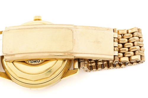 Lot 304 - A Longines automatic conquest calendar...
