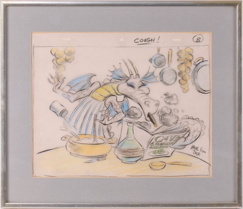 Lot 71 - Richard Williams (1933-2109), 'Cough’, cooking...