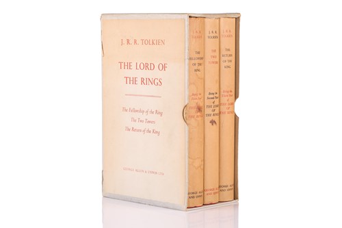 Lot 353 - Tolkien (J.R.R.) The Lord of the Rings, 3...