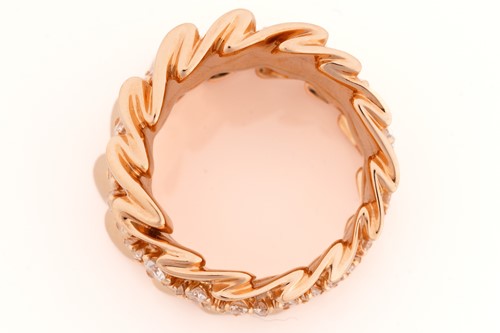 Lot 278 - Dior - 'Archi' ring set with diamonds in 18ct...