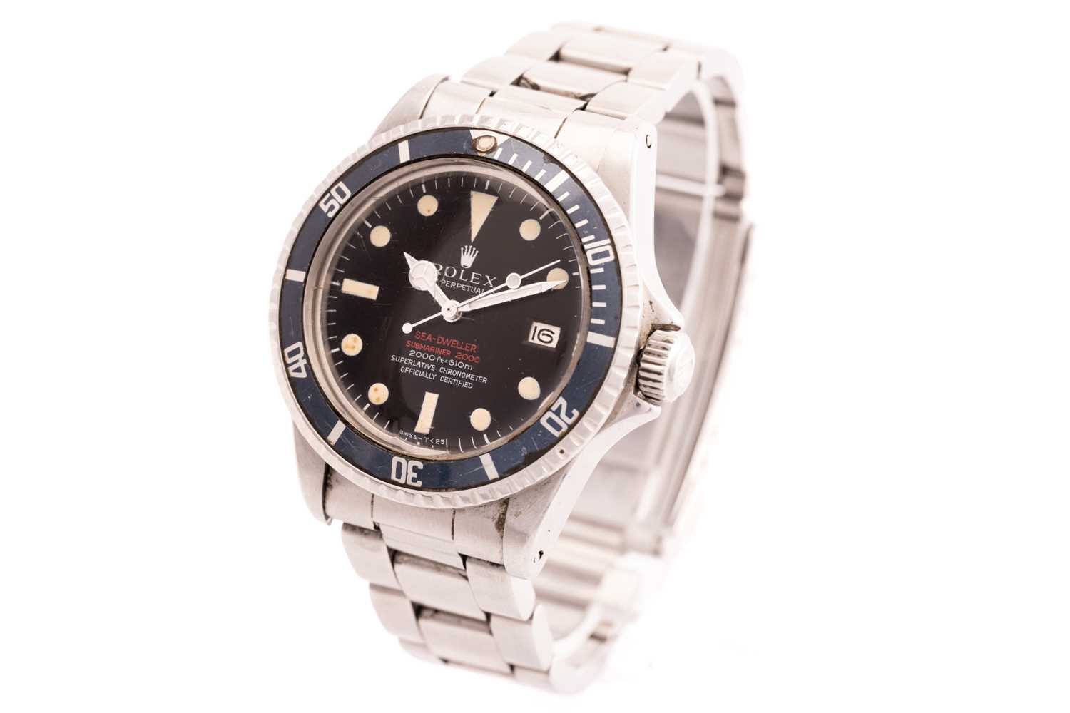 Lot 346 - A Rolex Sea-Dweller Submariner 2000 - Double...