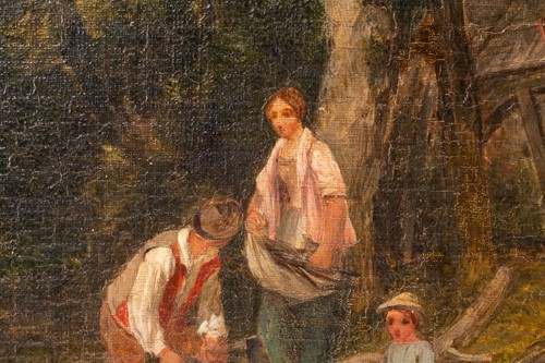 Lot 56 - James Peel RBA (1811-1906), a family before a...