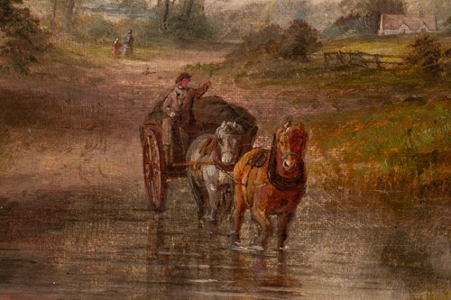 Lot 62 - Edward Partridge (19th century), two bucolic...