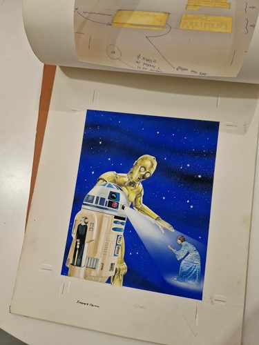 Lot 392 - A collection of five items of original 1977...