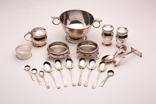 Lot 401 - A pair of George III cauldron salts, An Art...