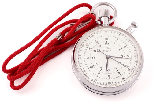 Lot 331 - A Nero Lamania stopwatch featuring a...