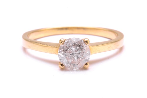 Lot 268 - A diamond solitaire ring, comprising a single...