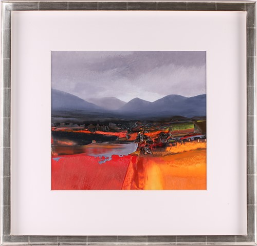 Lot 23 - Chris Bushe RSW (b.1958), 'Early Autumn, Glen...