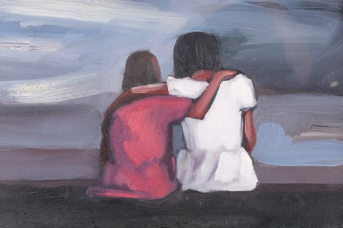 Lot 69 - Didem Unlu (b.1966) Turkish, two seated...