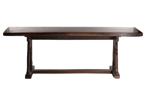 Lot 265 - A 17th-century and later Northern German oak...