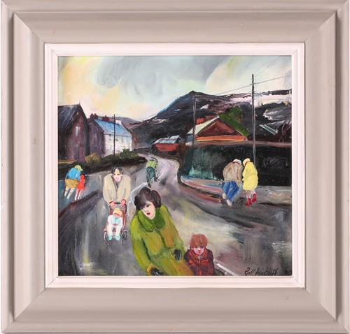 Lot 92 - Gill Watkiss (b.1938) British, 'Early Start...