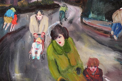 Lot 92 - Gill Watkiss (b.1938) British, 'Early Start...