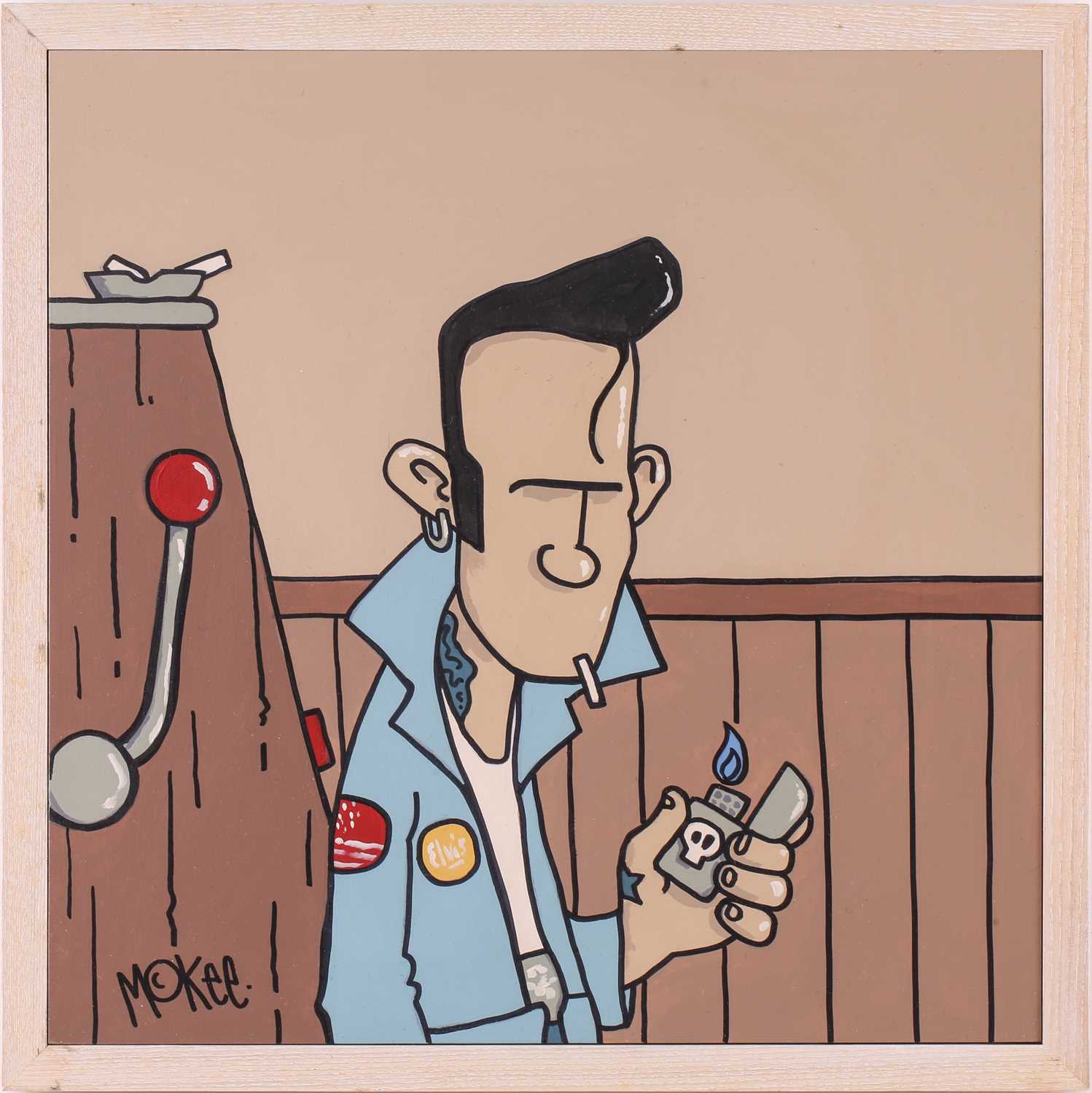 Lot 6 - Pete McKee (b.1966) British, 'One Arm Bandit',...