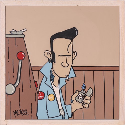 Lot 6 - Pete McKee (b.1966) British, 'One Arm Bandit',...