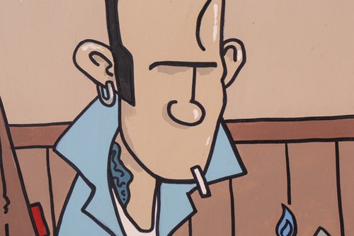 Lot 6 - Pete McKee (b.1966) British, 'One Arm Bandit',...