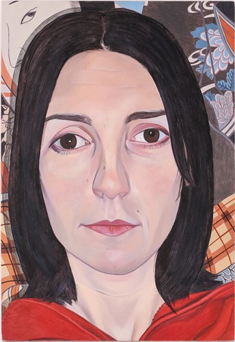 Lot 30 - James Hague (b.1970), Portrait of Idioa, oil...