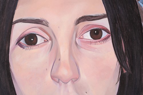 Lot 30 - James Hague (b.1970), Portrait of Idioa, oil...