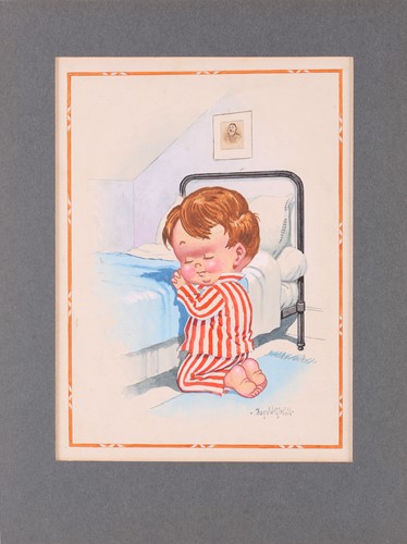 Lot 38 - Donald McGill (1875-1962), an unframed signed...