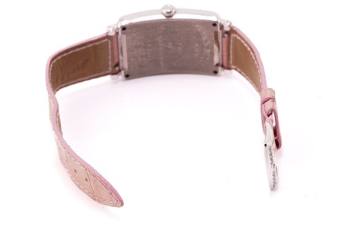 Lot 338 - A Franck Muller Diamond set Lond Island...