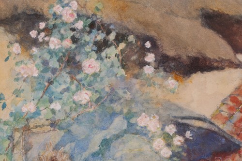 Lot 16 - David Woodlock (1842-1929) British, a woman...