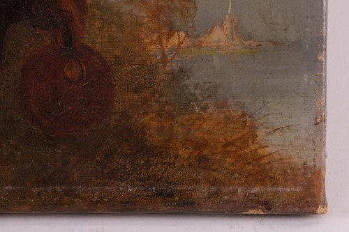 Lot 80 - 19th century school, a three quarter length...