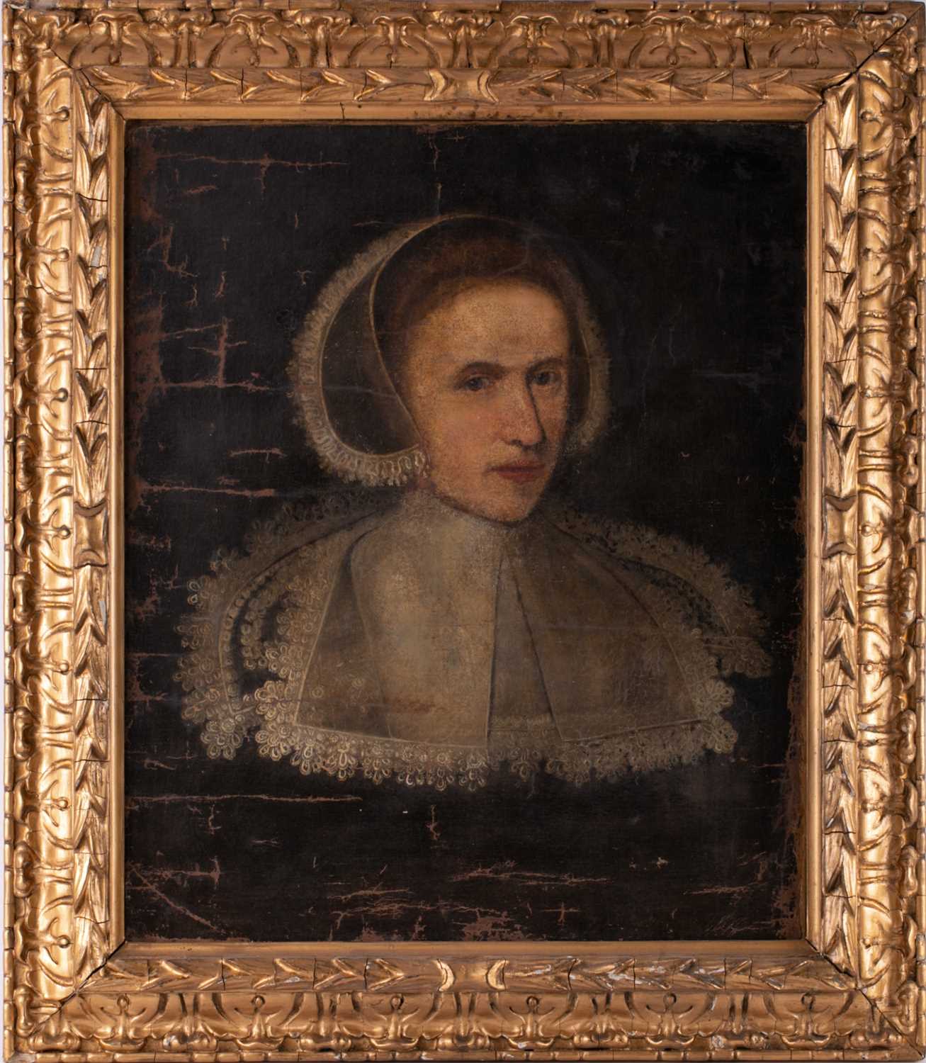 Lot 65 - 17th century English School, half length...