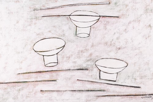 Lot 60 - Le Thiet Cuong (b.1962) Vietnamese, Rice Bowls...