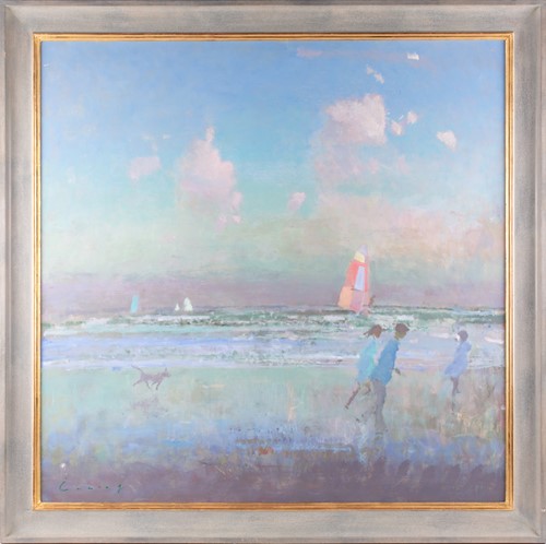 Lot 86 - Fred Cuming (1930 - 2022), 'Windsurfers',...