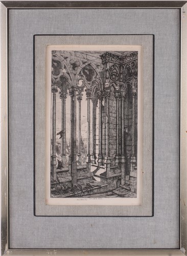 Lot 108 - Charles Meryon (French, 1821–1868), La Galerie...