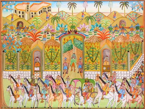 Lot 40 - Alexandre Gregoire (1922-2001) Haiti, Royal...