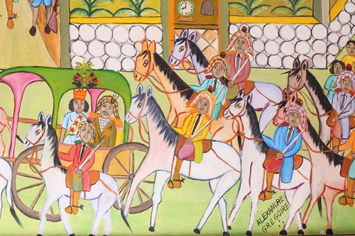 Lot 40 - Alexandre Gregoire (1922-2001) Haiti, Royal...
