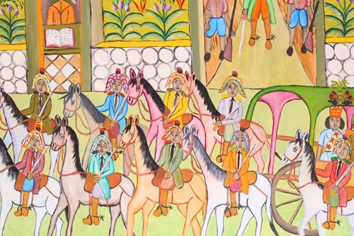 Lot 40 - Alexandre Gregoire (1922-2001) Haiti, Royal...