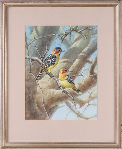 Lot 82 - Rena Fennessy (20th century), Red & Yellow...