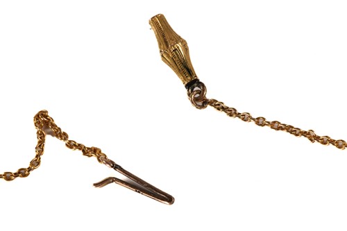 Lot 1 - A Victorian micromosaic fringe necklace with...