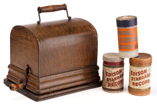 Lot 468 - An Edison Gem Phonograph, serial number...