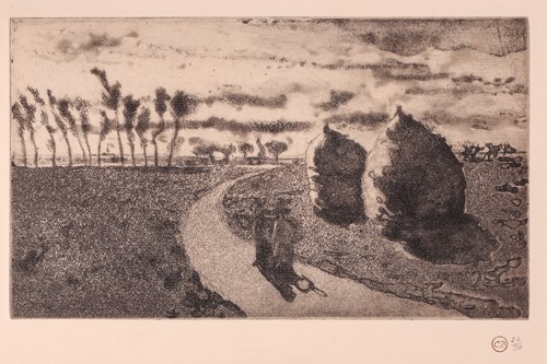 Lot 150 - Camille Pissarro (1830 – 1903), Crepuscule...