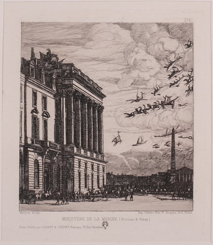 Lot 141 - Charles Meryon (1821 – 1868), Le Ministere de...