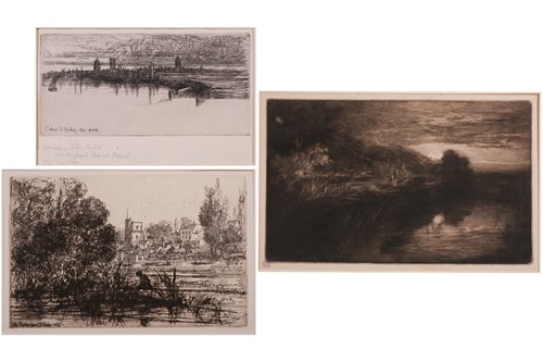 Lot 132 - Francis Seymour Haden (1818 - 1910), Little...