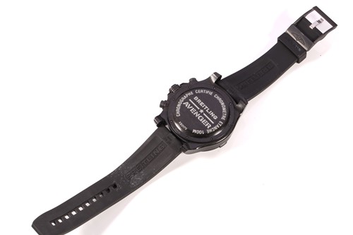Lot 417 - A Breitling Avenger Hurricane 12H watch,...