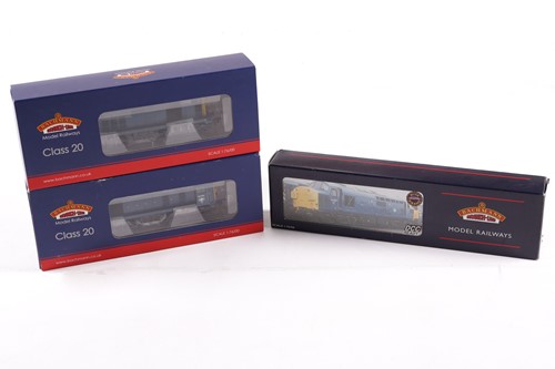 Lot 417 - Three boxed Bachman Branch-Line locomotives,...